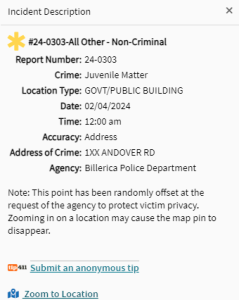 LexisNexis Community Crime Map - Skiplook