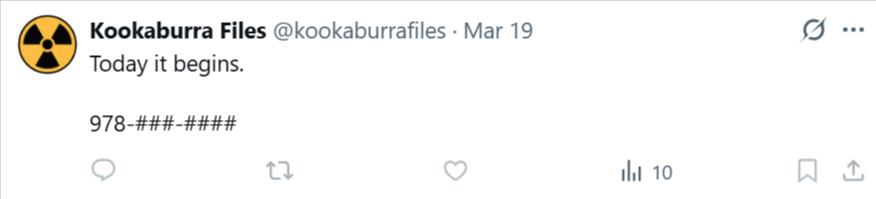 1 From Kookaburrafiles Filter Replies Filter Retweets Search X 06 01 2025 03 45 AM