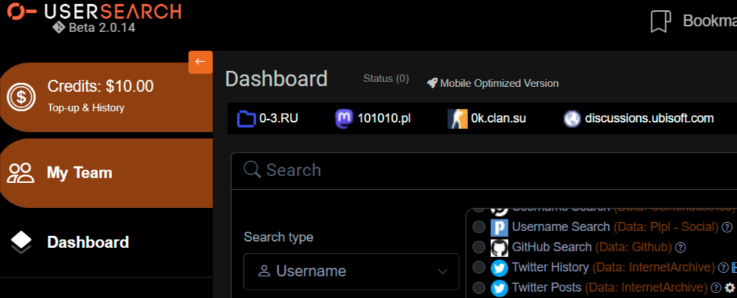 Usersearch The Ultimate Osint Tool Skiplook