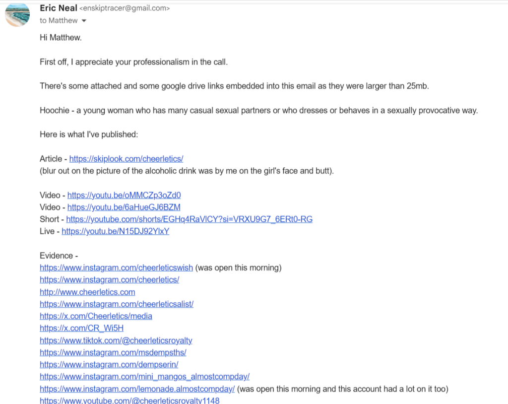 Police Contact Email