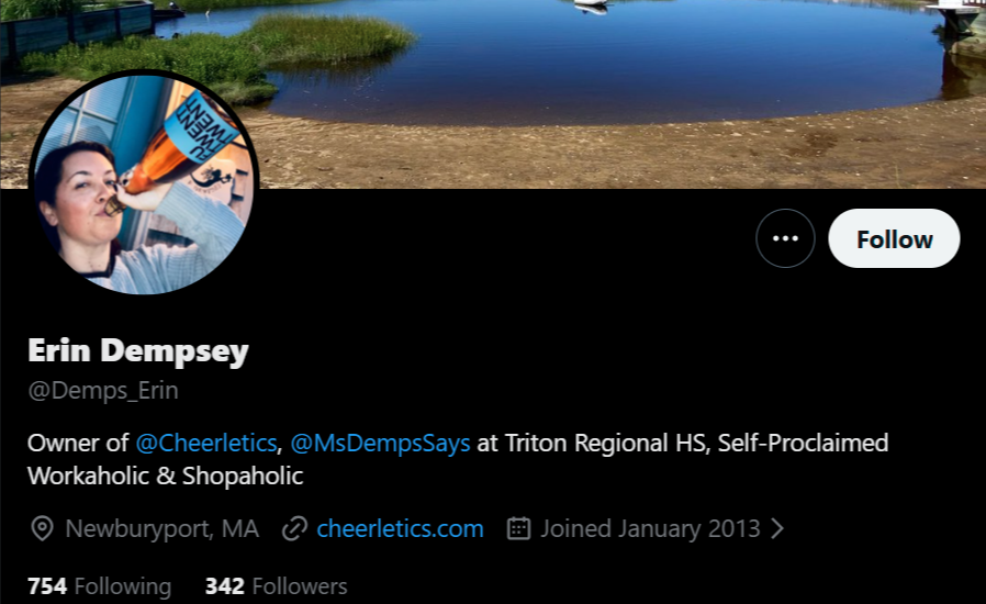 Erin Dempsey Twitter X